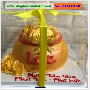 Bánh Sinh Nhật Hũ Vàng - VA136
